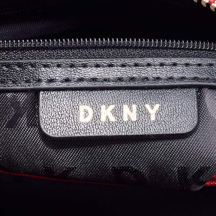 مملوكة مسبقًا DKNY Red Saffiano Leather Paige Tote