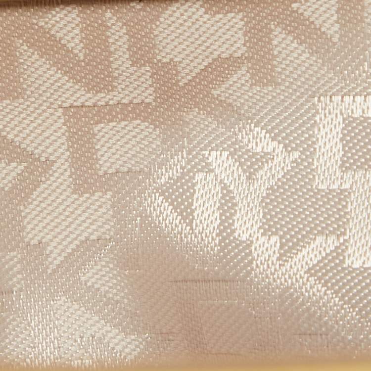 Pre Owned Dkny Yellow Leather Tote