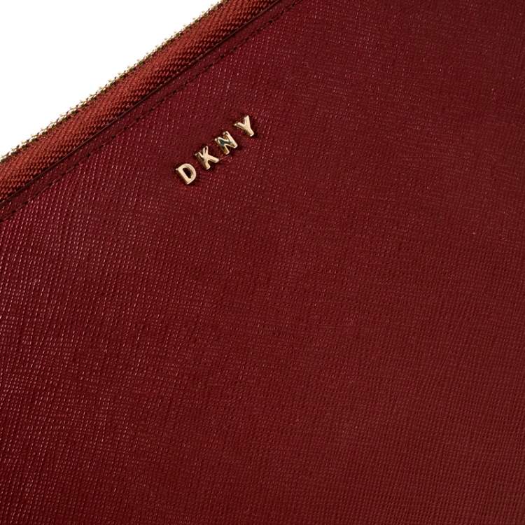 Pre Owned DKNY Red Leather iPad Case
