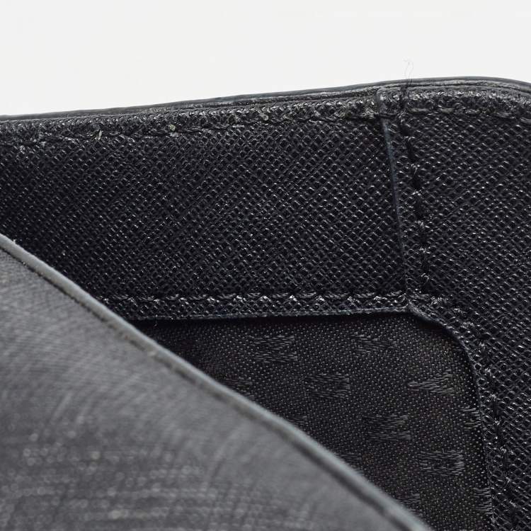 مملوكة مسبقًا Dkny Black Leather Bryant Park Flap Shoulder Bag