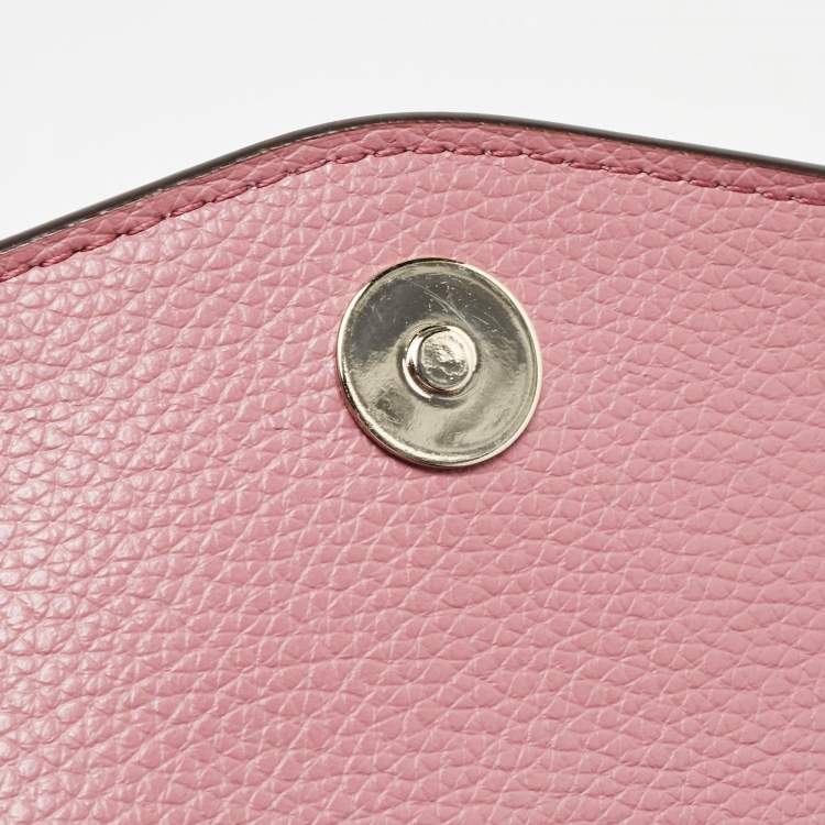 Pre Owned DKNY Pink Leather Elissa Belt Bag