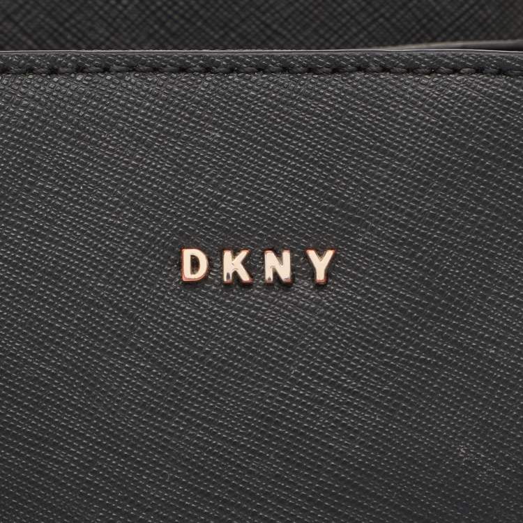 Pre Owned DKNY Black Leather Paige Satchel