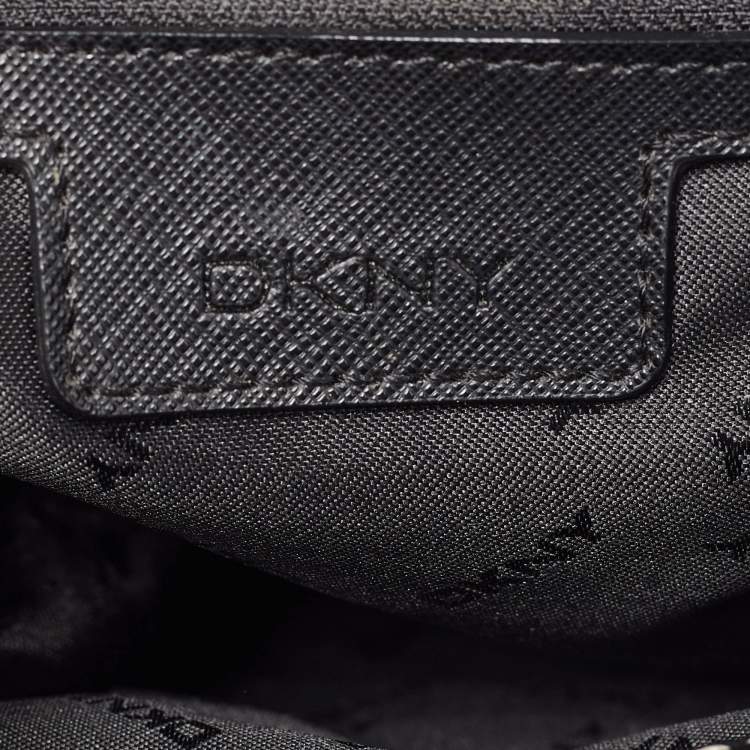 مملوكة مسبقًا DKNY Black Saffiano Leather Tote