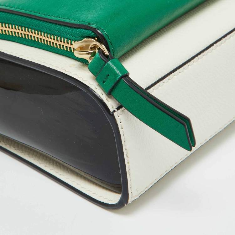Pre Owned DKNY Multicolor Leather Bryant Park Crossbody Bag