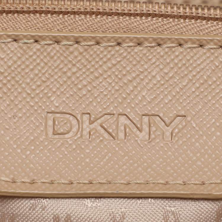 Pre Owned Dkny Red Leather Shoulder Bag