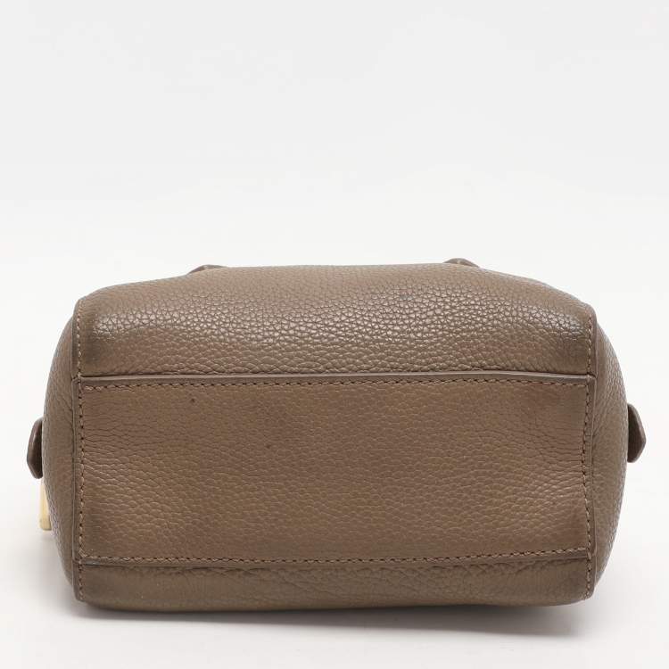 Pre Owned Dkny Beige Leather Satchel