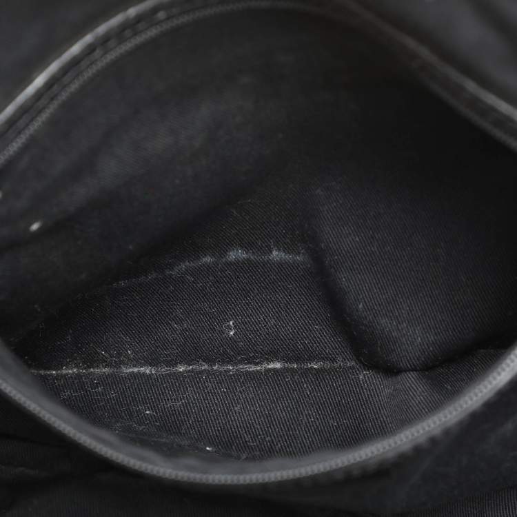 Pre Owned DKNY Black Leather Dome Satchel