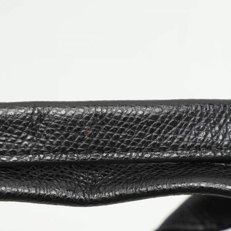 Pre Owned DKNY Black Leather Dome Satchel