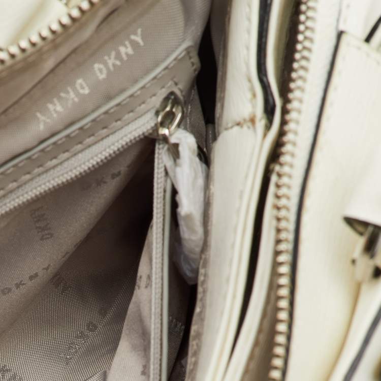 Pre Owned DKNY Multicolor Leather Butterflys Embellished Paige Satchel