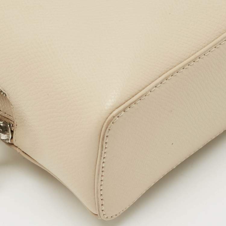 Pre Owned DKNY Off Leather Mini Bryant Backpack Crossbody Bag