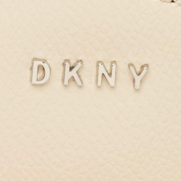 Pre Owned DKNY Off Leather Mini Bryant Backpack Crossbody Bag