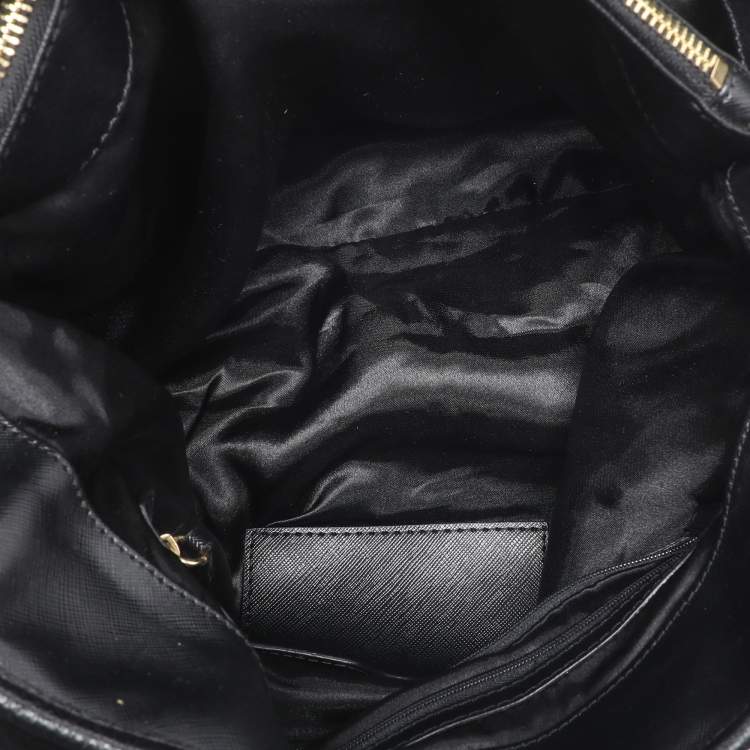 Pre Owned Dkny Black Leather Satchel