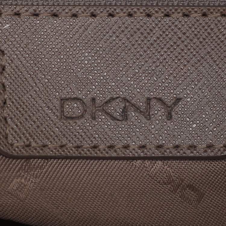 Pre Owned DKNY Pink Leather Shoulder Bag