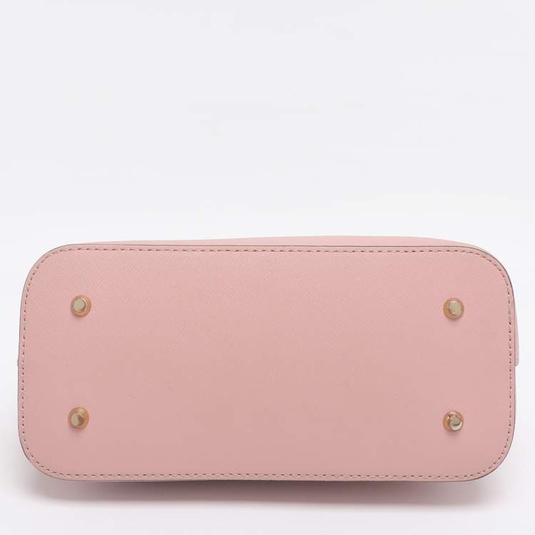 Pre Owned DKNY Pink Leather Shoulder Bag