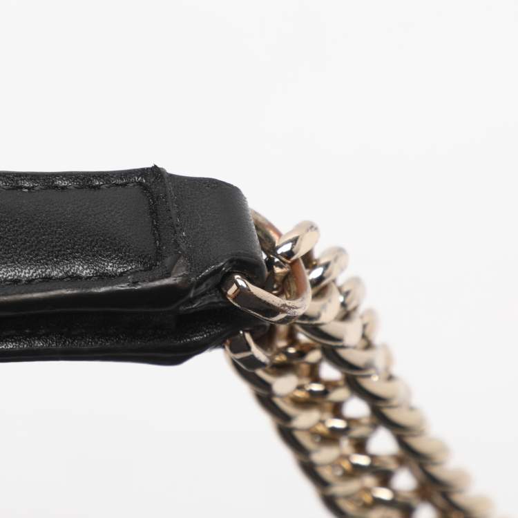 Pre Owned Dkny Black Leather Sina Shoulder Bag