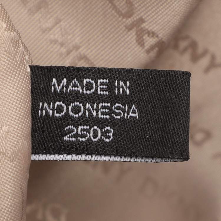 Pre Owned DKNY Red Leather Bryant Park Top Zip Tote