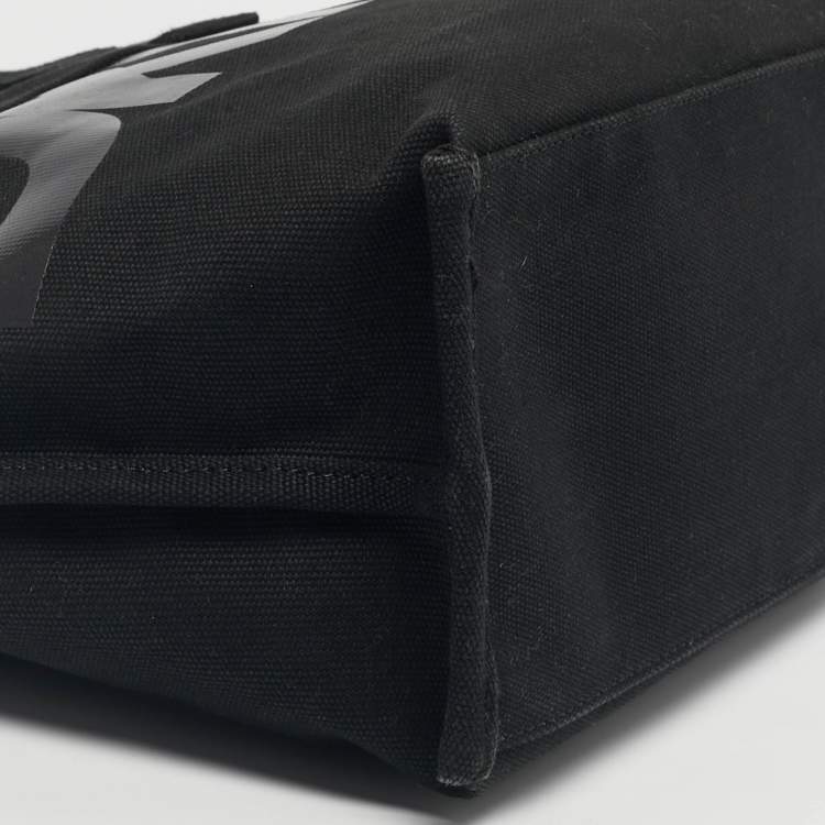 Pre Owned DKNY Black Canvas Small Brady Crossbody Bag