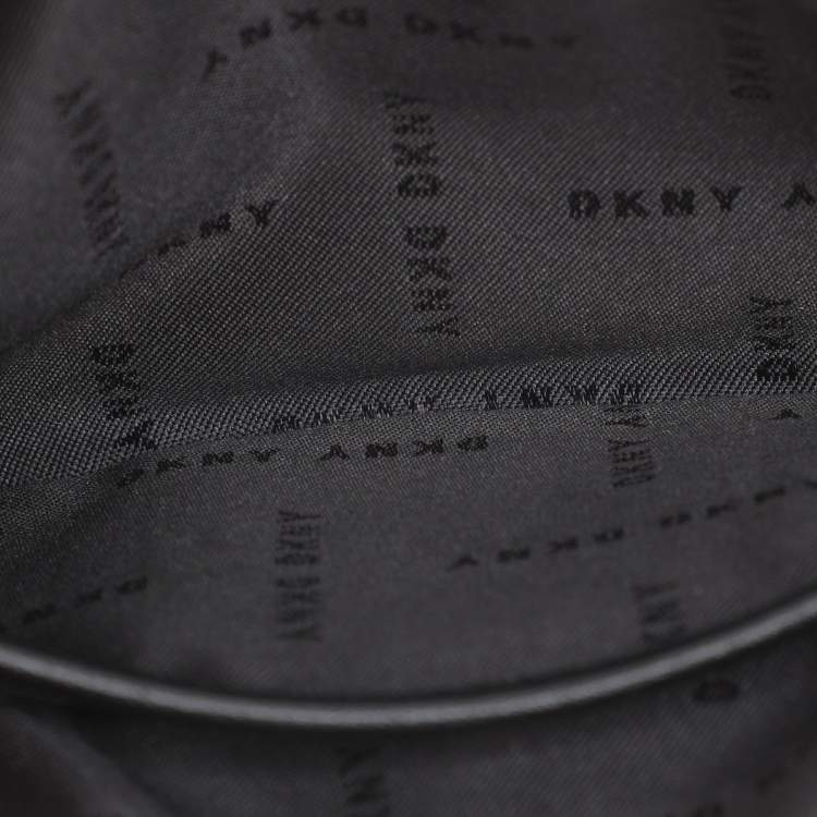 Pre Owned DKNY Red Leather Belt Bag