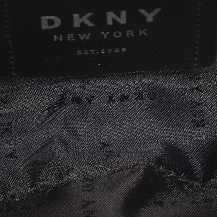Pre Owned DKNY Red Leather Belt Bag