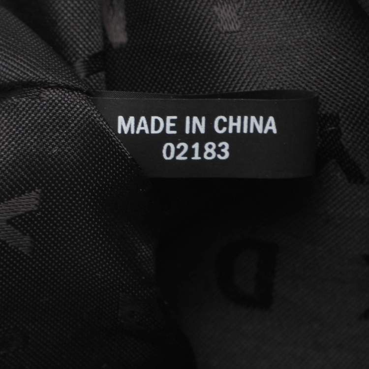 Pre Owned DKNY Studded Grey Leather Boston Bag