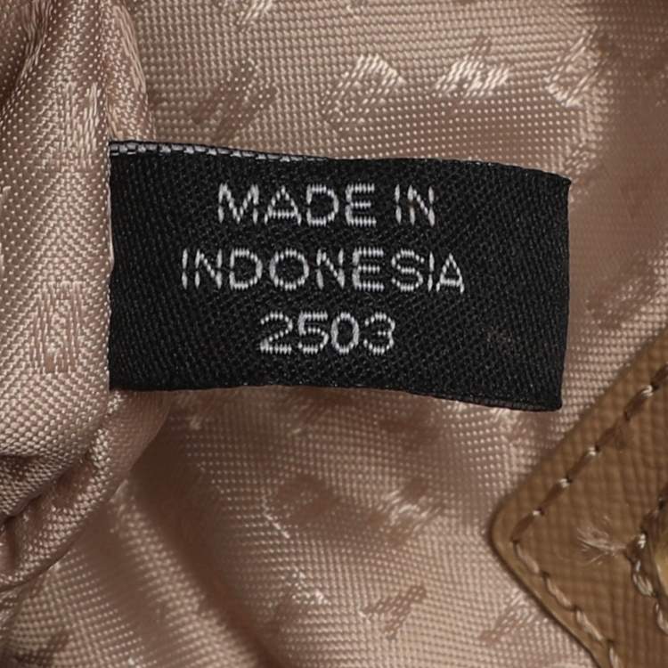 Pre Owned Dkny Bryant Park Blush Pink Saffiano Leather Shopper Tote