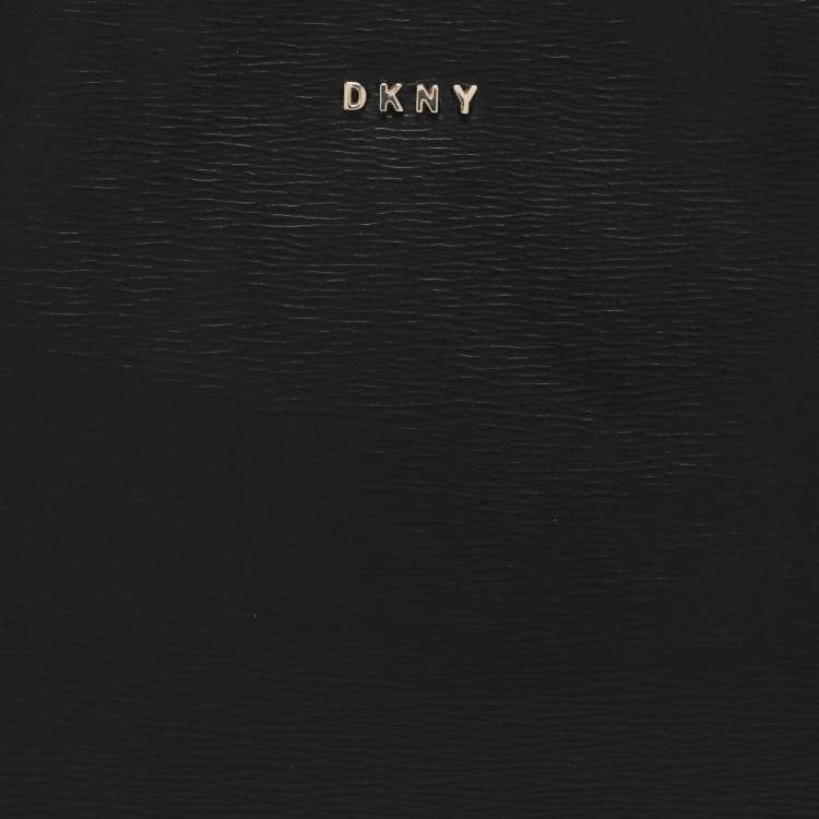 مملوكة مسبقًا DKNY Paige Black Leather Satchel