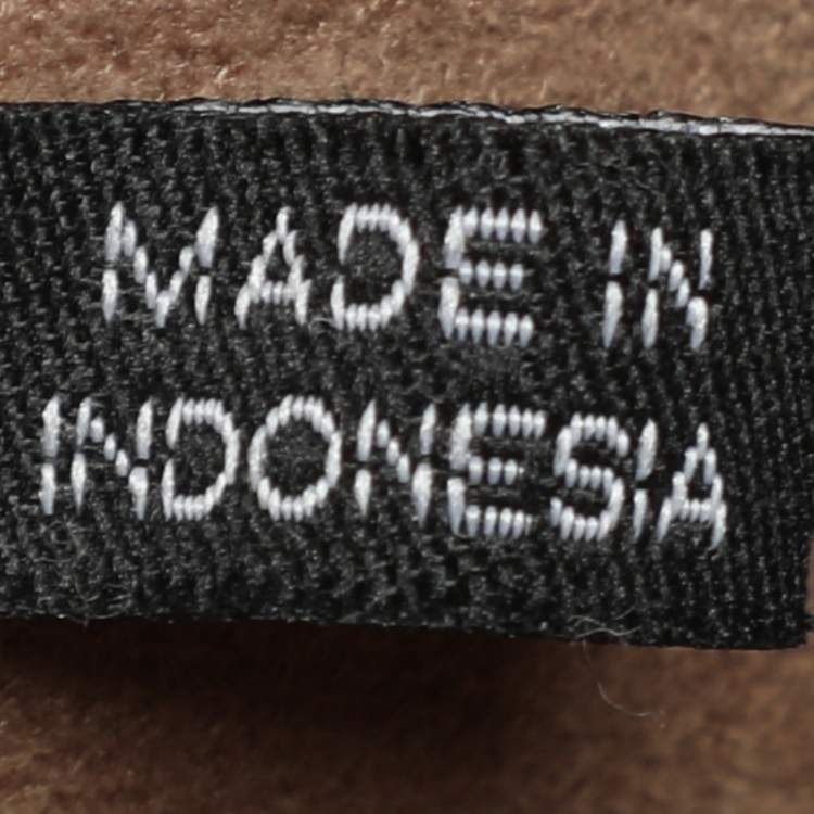 Pre Owned Dkny Dark Khaki Saffiano Leather Tote