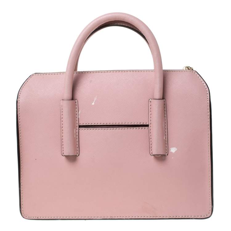 Pre Owned Dkny Pink Leather Sacthel 