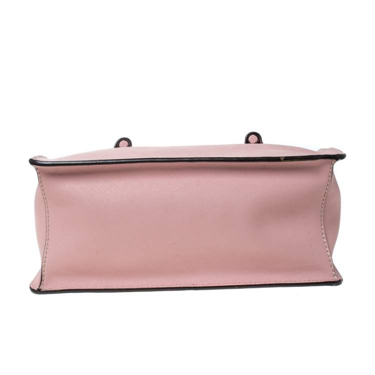 Pre Owned Dkny Pink Leather Sacthel 