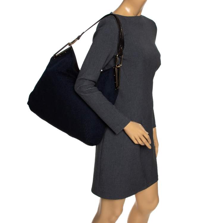 Dkny blue discount brown bag