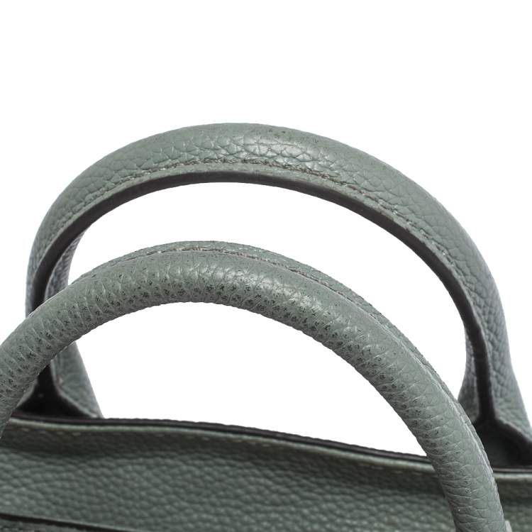 Pre Owned DKNY Pale Blue Leather Chelsea Satchel