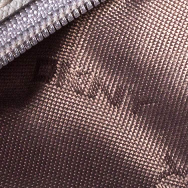 Pre Owned Dkny Grey Leather Chain Shoulder Bag