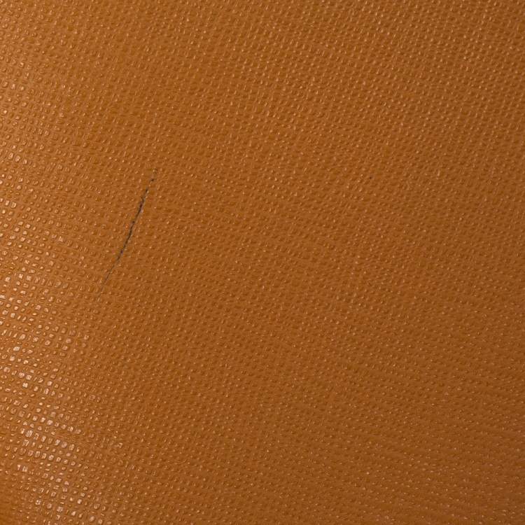 Pre Owned Dkny Mustard Leather Bryant Park Crossbody Bag