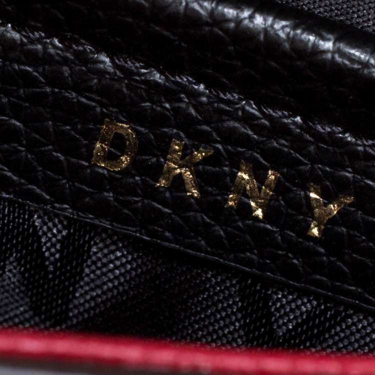 مملوكة مسبقًا DKNY Maroon Leather Elissa Crossbody Bag 