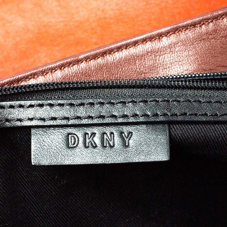 مملوكة مسبقًا DKNY Multicolor Leather Greenwich Crossbody Bag
