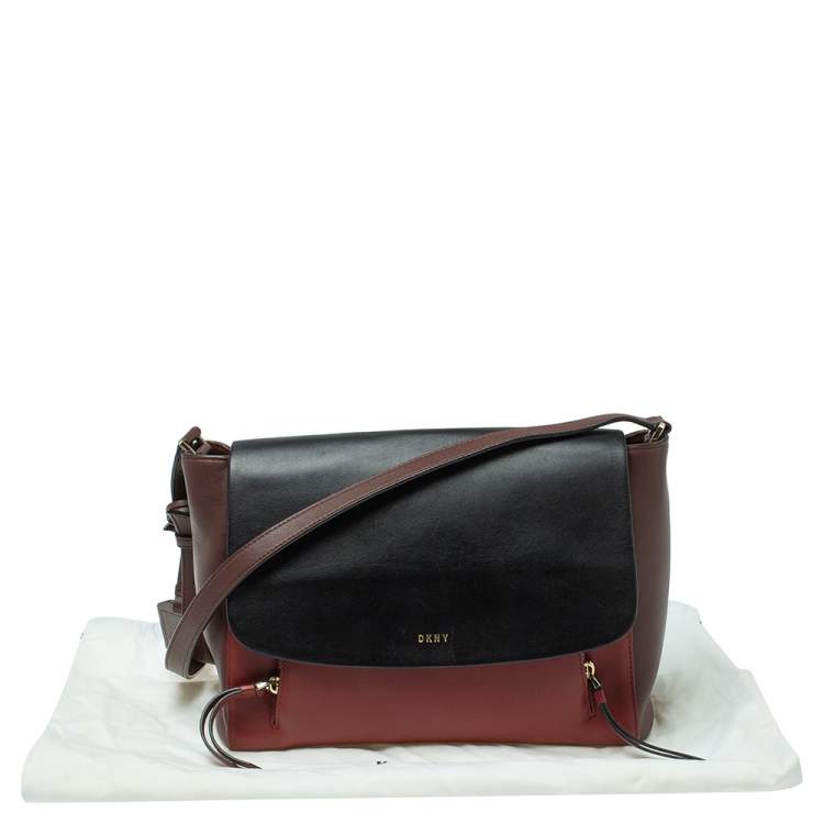 مملوكة مسبقًا DKNY Multicolor Leather Greenwich Crossbody Bag