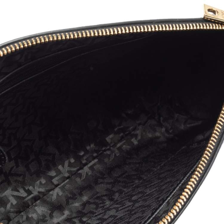 Pre Owned Dkny Black Saffiano Leather Bryant Park Crossbody Bag