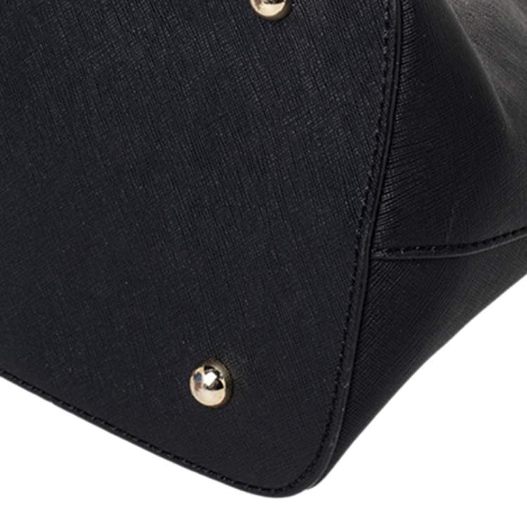 Pre Owned Dkny Black Leather Satchel