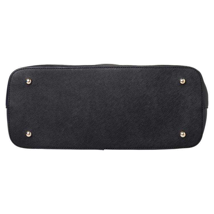 Pre Owned Dkny Black Leather Satchel