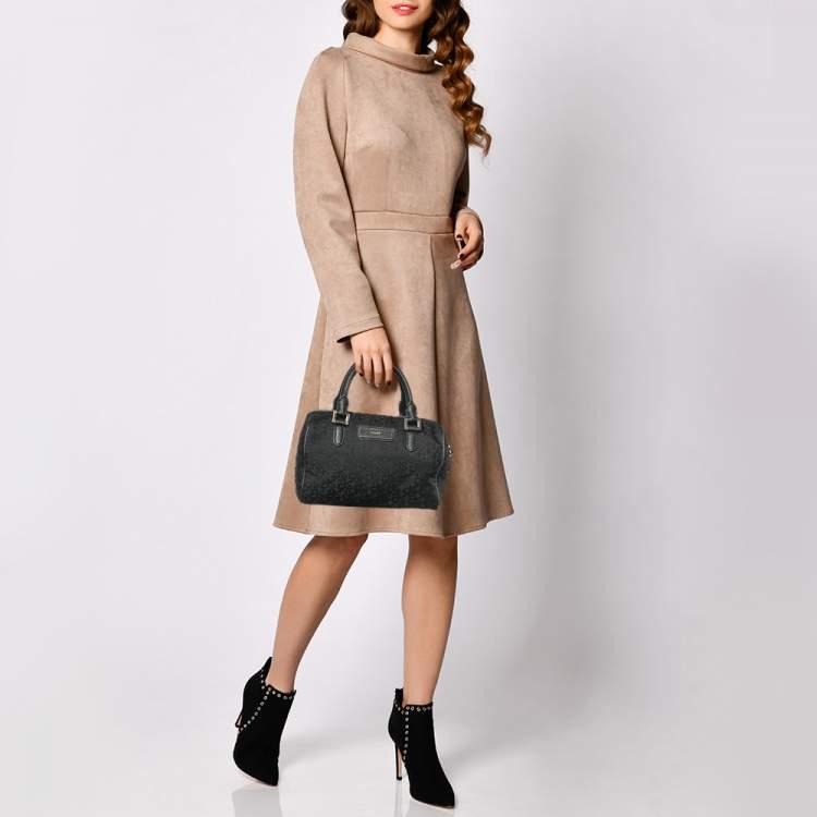 Dkny Brown Signature Canvas and Leather Front Pocket Satchel Dkny | The  Luxury Closet