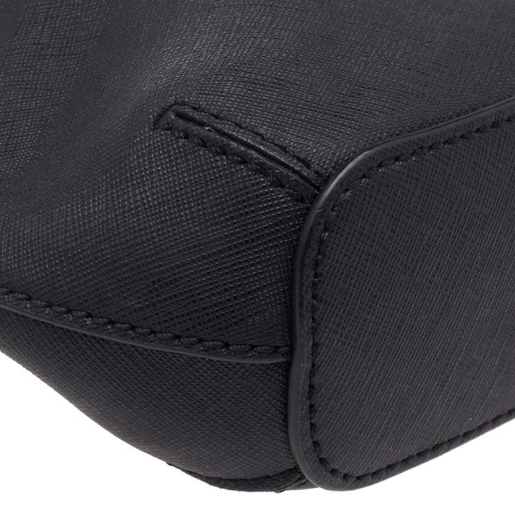مملوكة مسبقًا DKNY Black Saffiano Leather Bryant Park Shoulder Bag