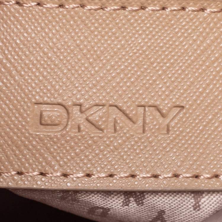 Pre Owned DKNY Brown Leather Chelsea Satchel