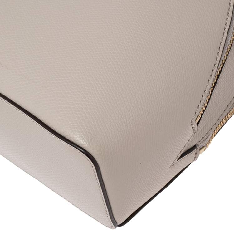 مملوكة مسبقًا Dkny Beige Leather Mini Bryant Backpack Crossbody Bag
