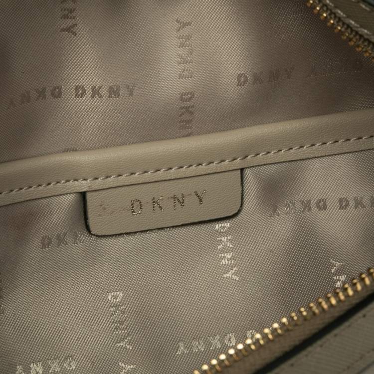 Pre Owned DKNY Pale Green Nylon Casey Belt Bag