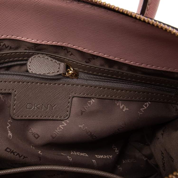 Pre Owned DKNY Pink Leather Bryant Park Tote
