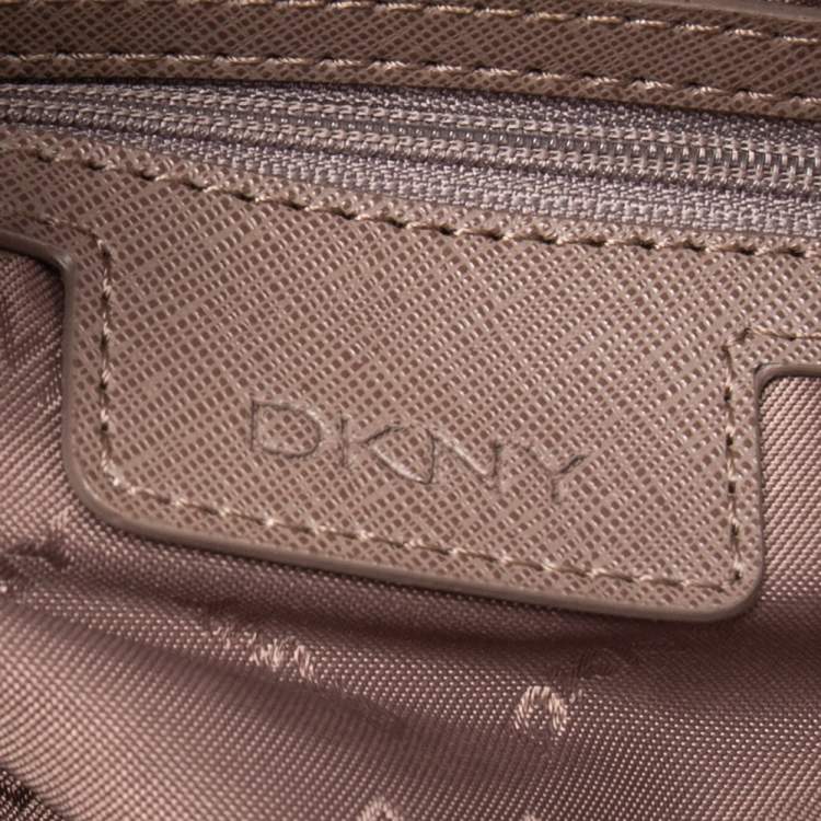 Pre Owned DKNY Pink Leather Bryant Park Tote