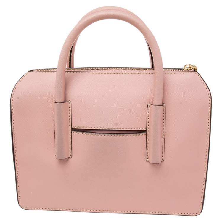 Pre Owned DKNY Pink Leather Bryant Park Tote