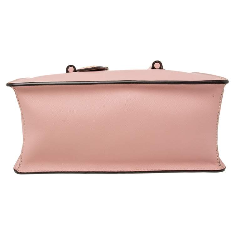 Pre Owned DKNY Pink Leather Bryant Park Tote