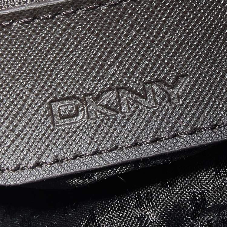مملوكة مسبقًا Dkny Burgundy Leather Chain Satchel