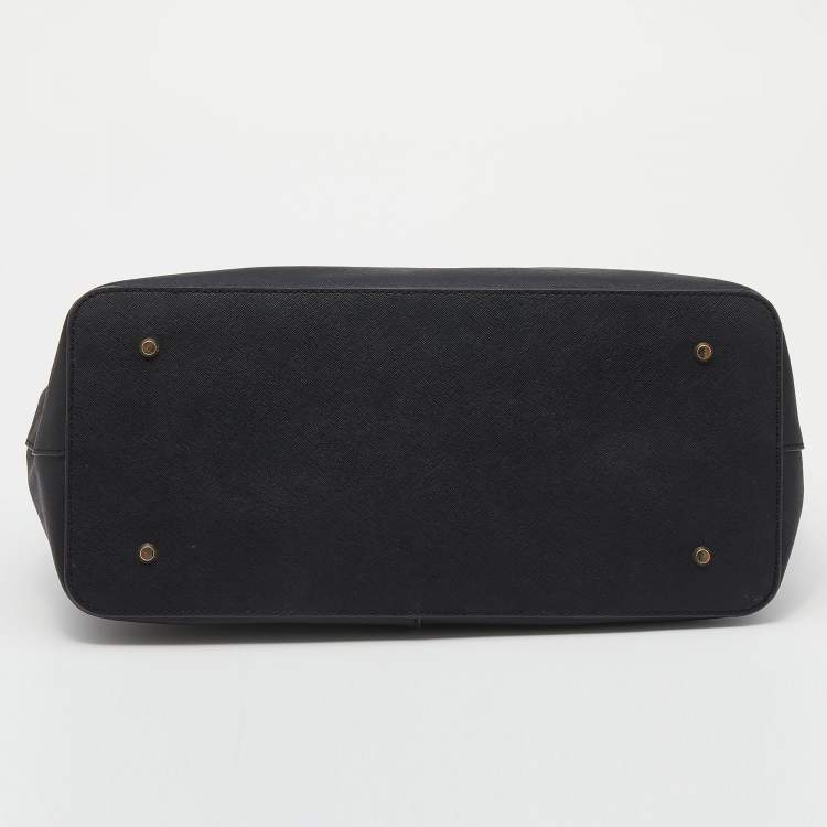 Pre Owned Dkny Black Leather Satchel